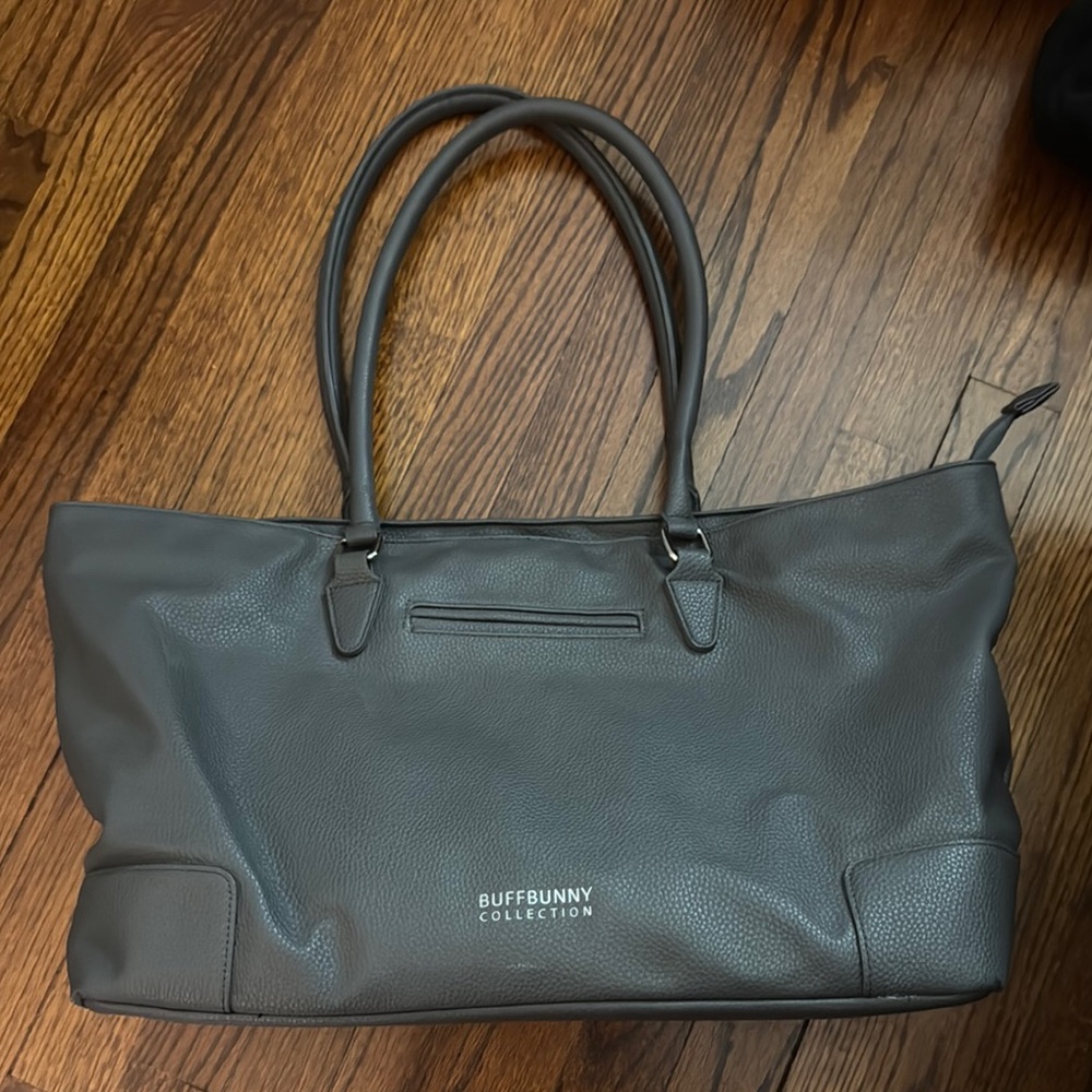 BuffBunny Gray Tote Bag Modern Design
